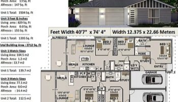 252.2DKLH-Dual-Key House Plans