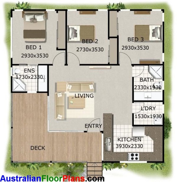 100m2 floor plans