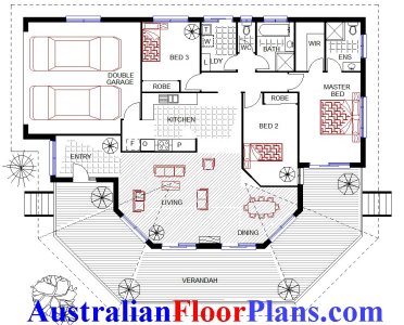 pole  house plan