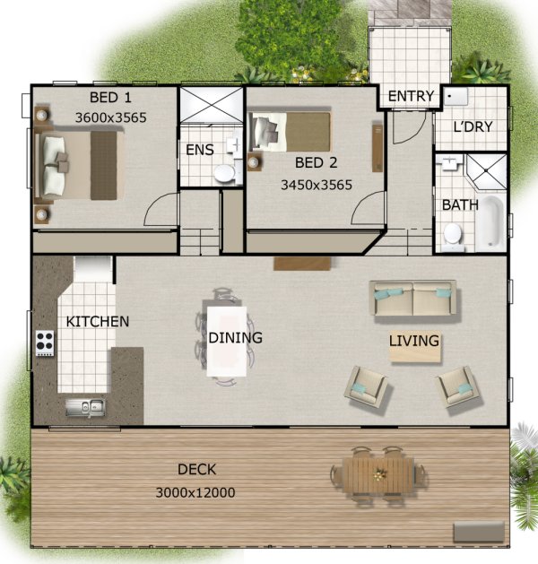 Small house plans split level