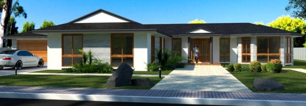 narrow lot 3 bedroom home design