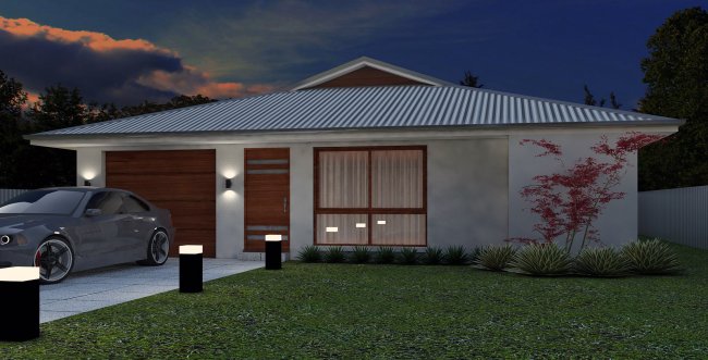 3 bedroom home design