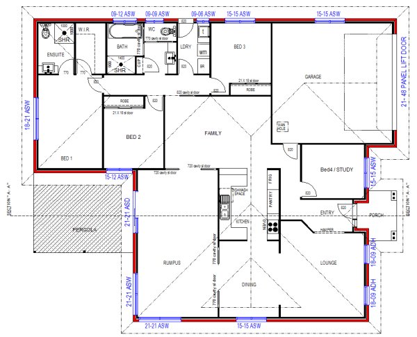 single storey house designs