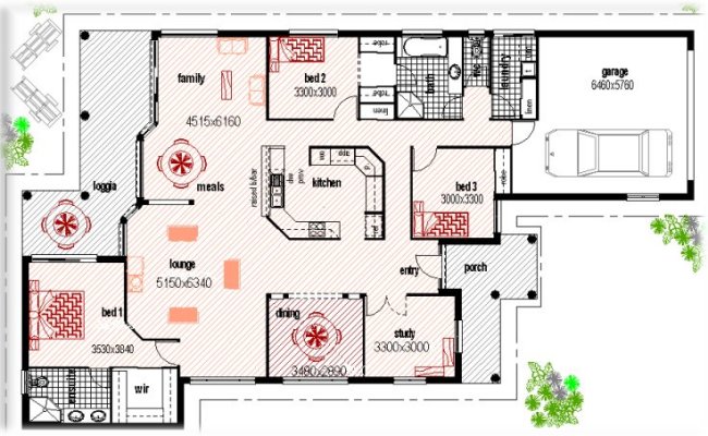 15 metre frontage house plans