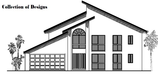 Dual Livinag Areas-4 Bed Room House Plan: