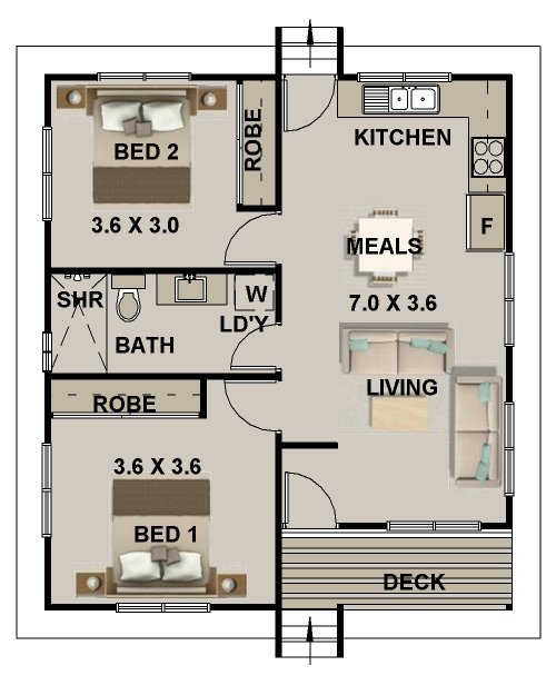 New Age Small & Tiny  Home Design