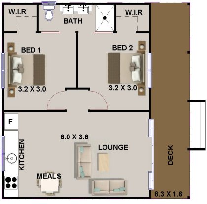 big bedroom house plan