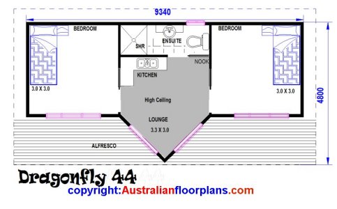 Bedroom House Plan 